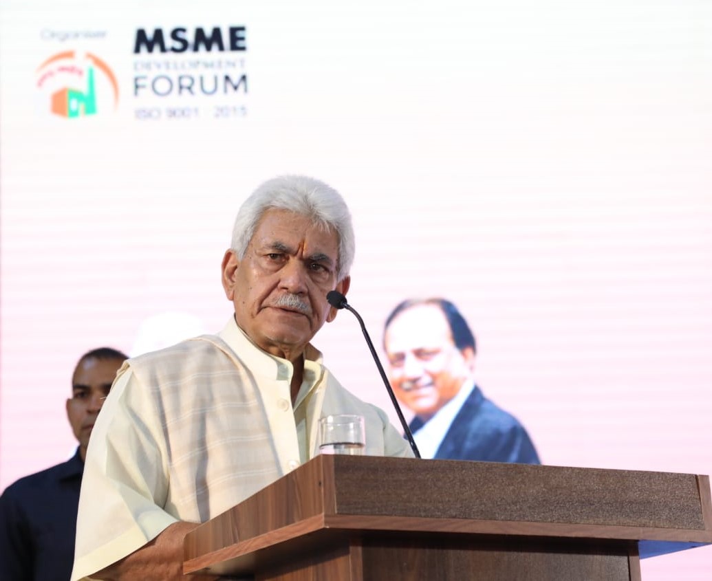 MSMEs are backbone of industrial growth and equitable development: LG Sinha